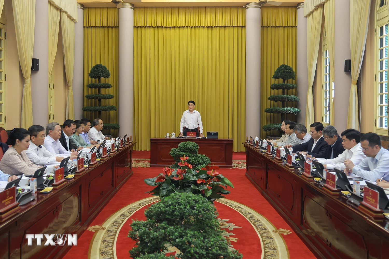 Chủ tịch nước: Tăng cường tham mưu, phục vụ hoạt động của lãnh đạo Nhà nước- Ảnh 2.