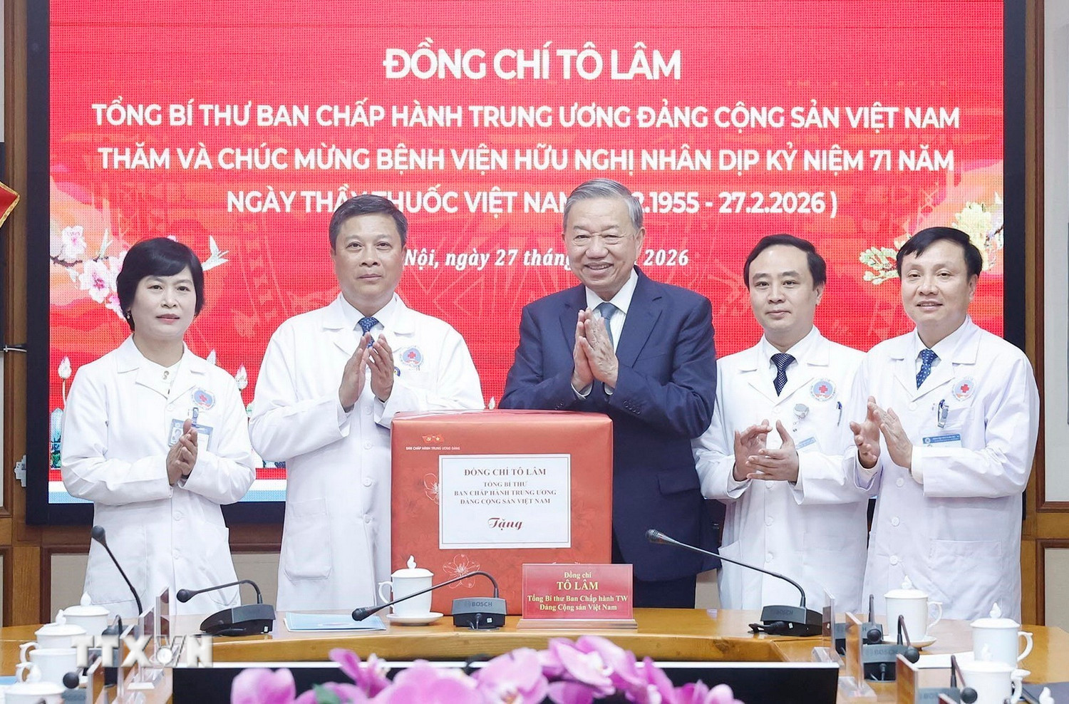 Phát biểu của Tổng Bí thư Tô Lâm nhân dịp thăm, chúc mừng Bệnh viện Hữu Nghị- Ảnh 3.