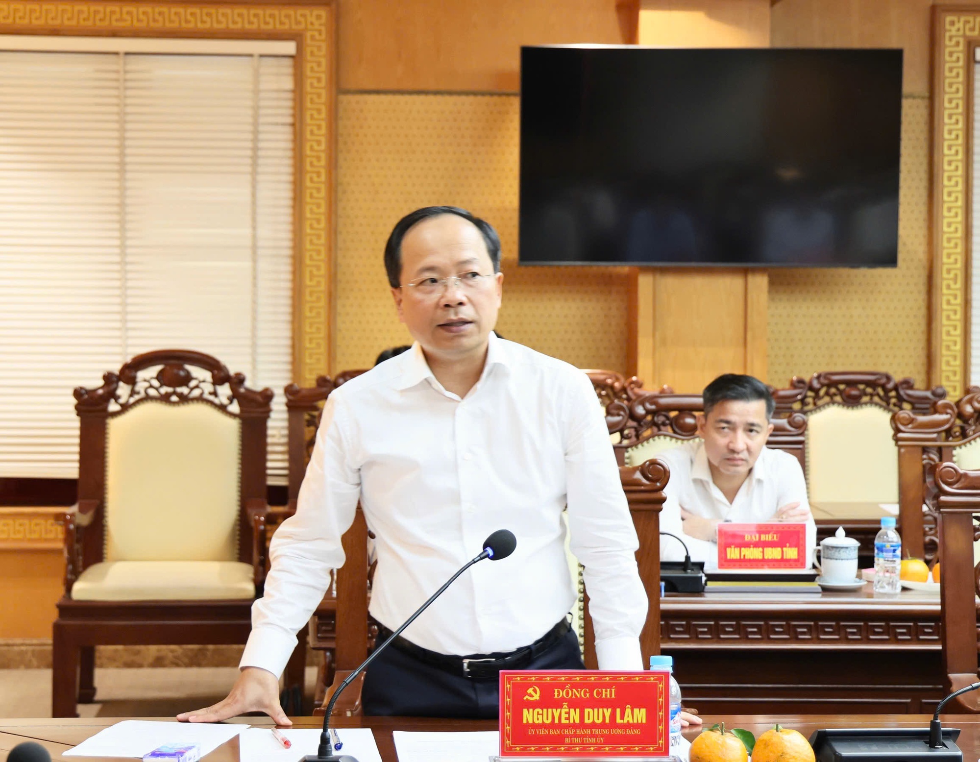 Phó Thủ tướng Phạm Thị Thanh Trà làm việc với Hà Tĩnh về vận hành chính quyền địa phương hai cấp và công tác bầu cử- Ảnh 3.