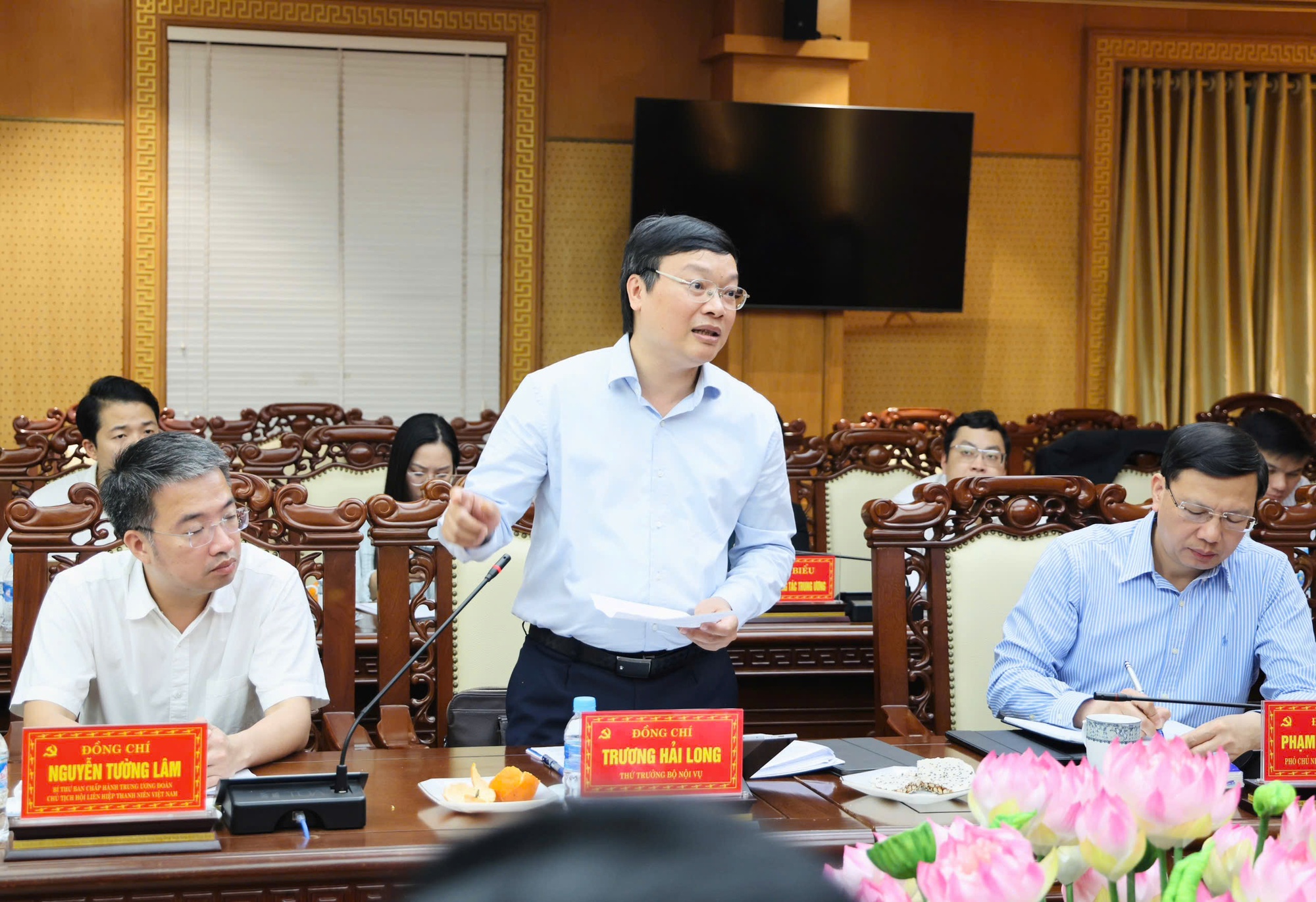 Phó Thủ tướng Phạm Thị Thanh Trà làm việc với Hà Tĩnh về vận hành chính quyền địa phương hai cấp và công tác bầu cử- Ảnh 5.