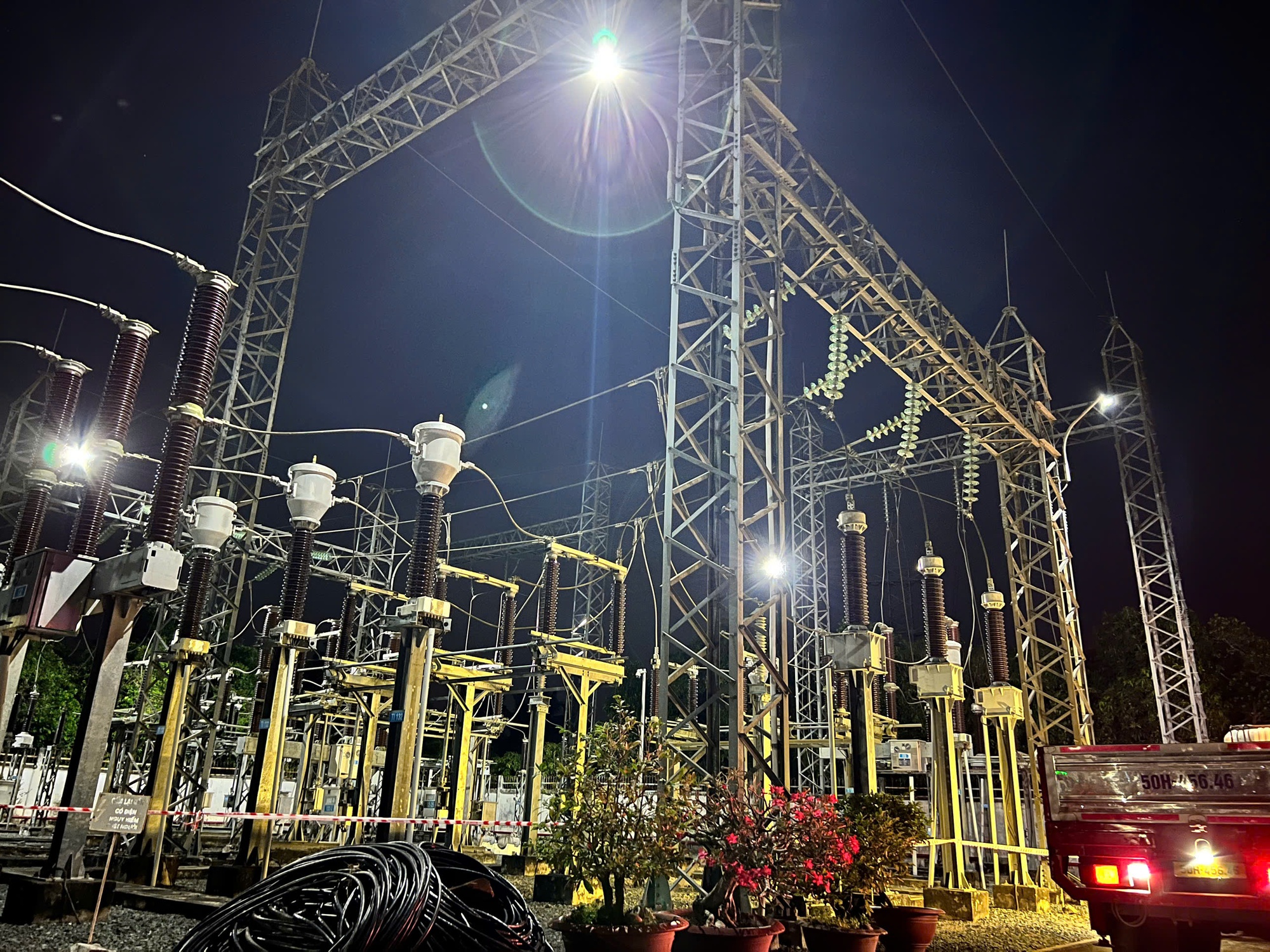 EVNSPC hoàn thành 8 công trình lưới điện 110 kV trong tháng 1/2026- Ảnh 3. EVNSPC hoàn thành 8 công trình lưới điện 110 kV trong tháng 1/2026- Ảnh 3.