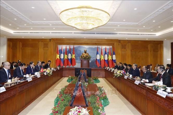 Chủ tịch Quốc hội Trần Thanh Mẫn hội kiến Chủ tịch Quốc hội Lào Saysomphone Phomvihane- Ảnh 2. Chủ tịch Quốc hội Trần Thanh Mẫn hội kiến Chủ tịch Quốc hội Lào Saysomphone Phomvihane- Ảnh 2.