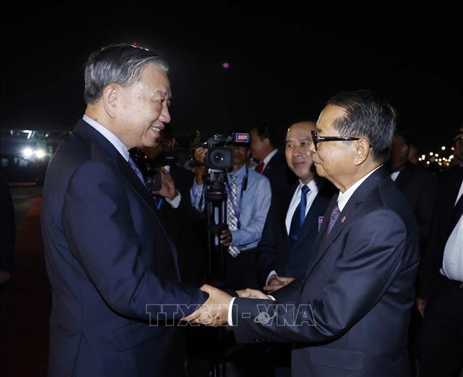 Tổng Bí thư Tô Lâm kết thúc tốt đẹp chuyến thăm cấp Nhà nước tới Campuchia- Ảnh 2.