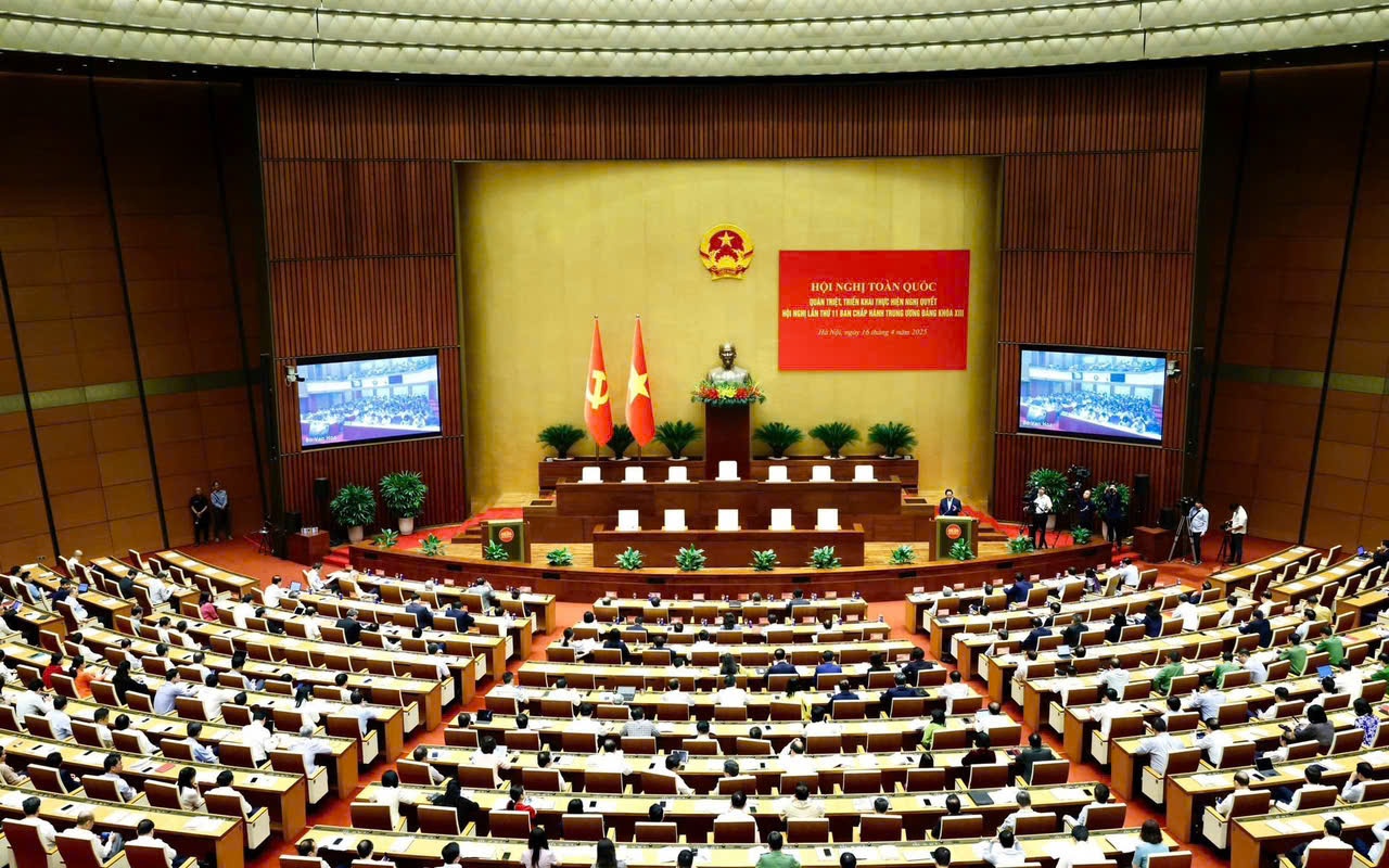 TRỰC TIẾP: Hội nghị toàn quốc nghiên cứu, học tập, quán triệt và triển khai thực hiện Nghị quyết Đại hội XIV của Đảng