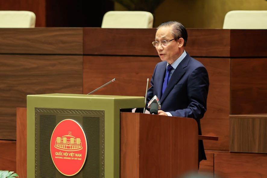 Bộ trưởng Ngoại giao Lê Hoài Trung làm rõ nội hàm của đường lối đối ngoại Đại hội XIV- Ảnh 1.