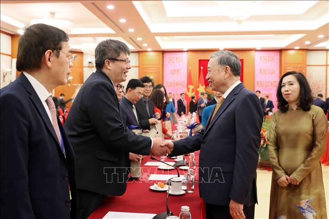 Tổng Bí thư Tô Lâm: Kiều bào chung tay xây dựng đất nước ngày càng phát triển phồn vinh, hạnh phúc- Ảnh 1.
