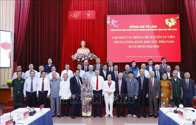 Tổng Bí thư Tô Lâm gặp mặt các đồng chí nguyên Ủy viên Trung ương Đảng khu vực phía nam- Ảnh 3.