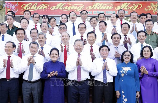 Tổng Bí thư Tô Lâm chúc Tết Đảng bộ, chính quyền, nhân dân Tây Ninh- Ảnh 5.