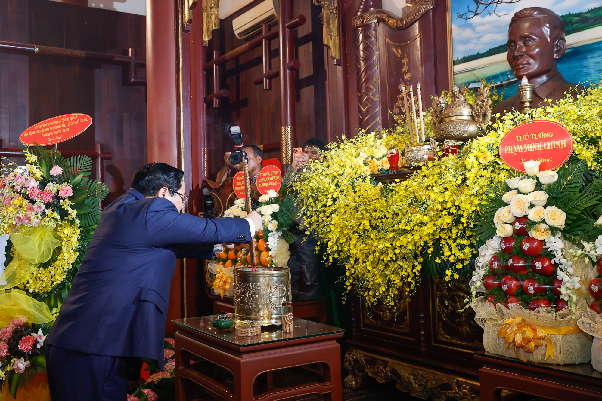 Thủ tướng Phạm Minh Chính dự lễ kỷ niệm 120 năm Ngày sinh Thủ tướng Phạm Văn Đồng- Ảnh 8.