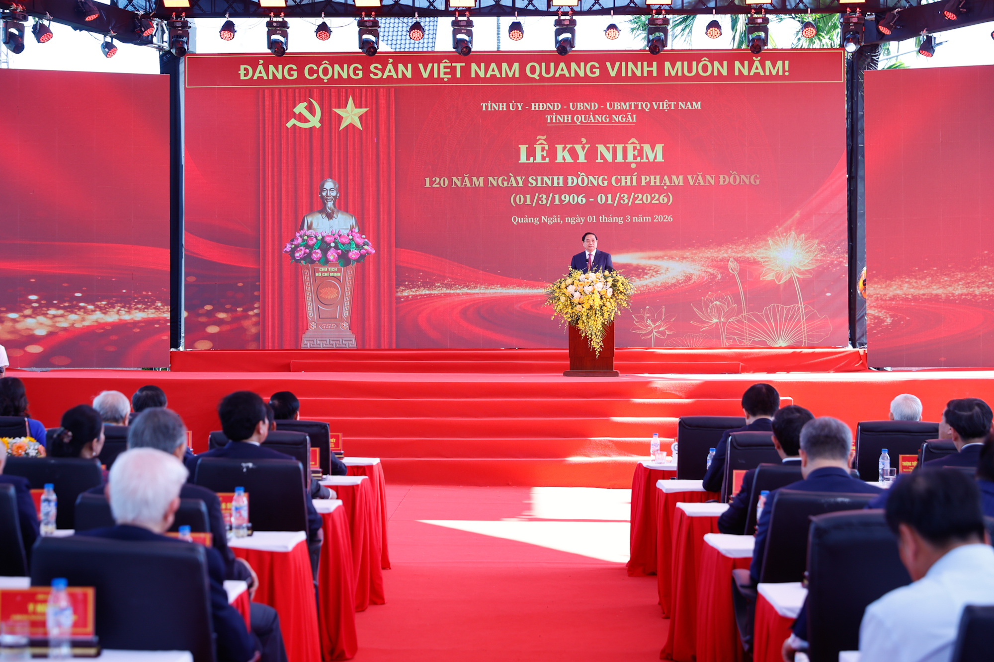 Thủ tướng Phạm Minh Chính dự lễ kỷ niệm 120 năm Ngày sinh Thủ tướng Phạm Văn Đồng- Ảnh 5.