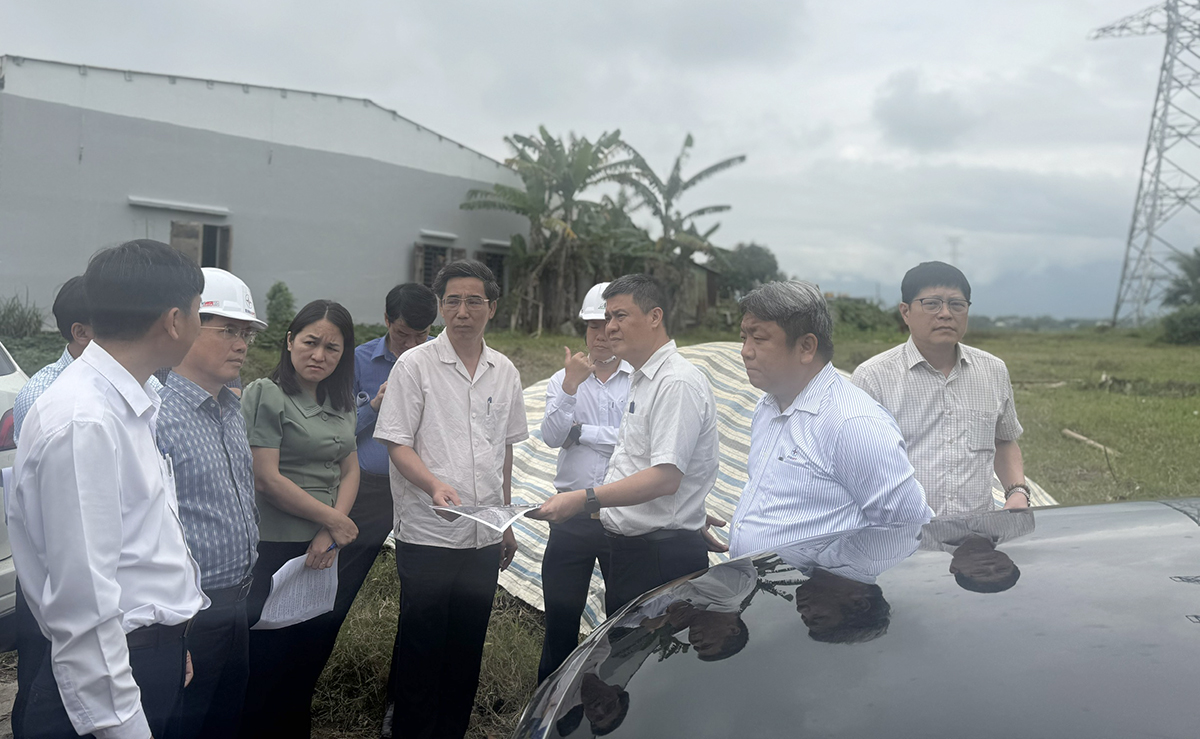 Chốt tiến độ giải phóng mặt bằng dự án đường dây 220 kV Thạnh Mỹ - Duy Xuyên- Ảnh 1. Chốt tiến độ giải phóng mặt bằng dự án đường dây 220 kV Thạnh Mỹ - Duy Xuyên- Ảnh 1.