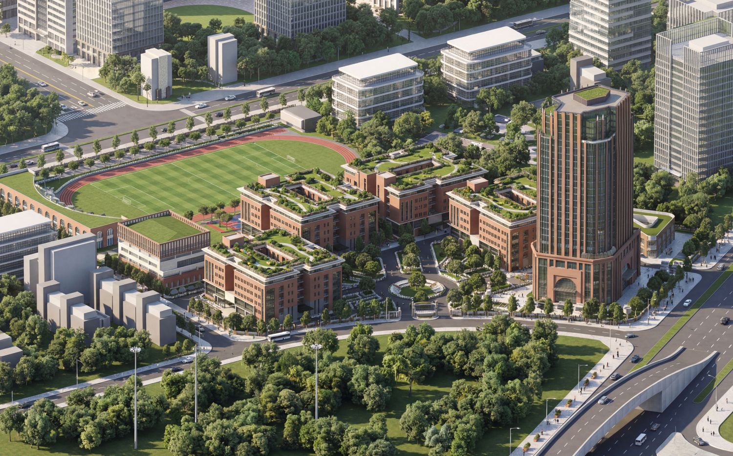 Khởi công Tổ hợp giáo dục Bắc sông Cấm, quy mô đào tạo 20.000 học sinh, sinh viên- Ảnh 2.