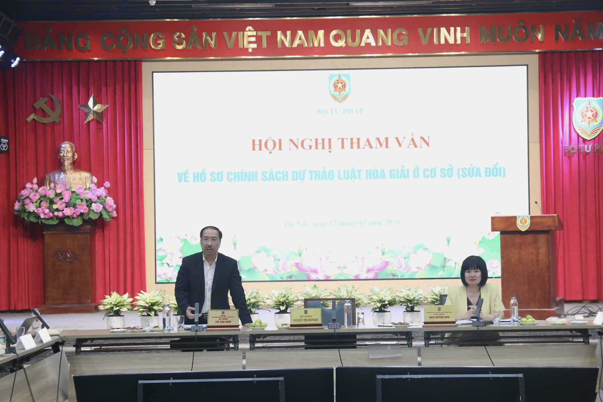 Tham vấn về hồ sơ chính sách Luật Hòa giải ở cơ sở (sửa đổi)- Ảnh 1.