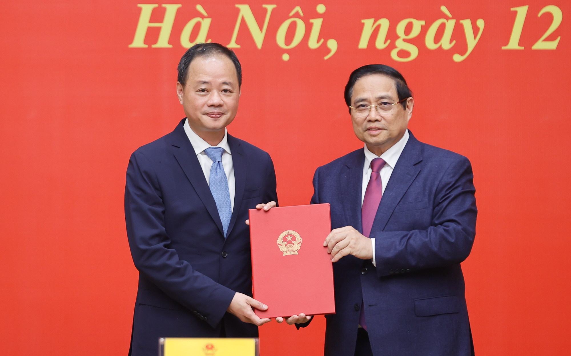 Thủ tướng trao quyết định bổ nhiệm Chủ tịch Viện Hàn lâm Khoa học và Công nghệ Việt Nam