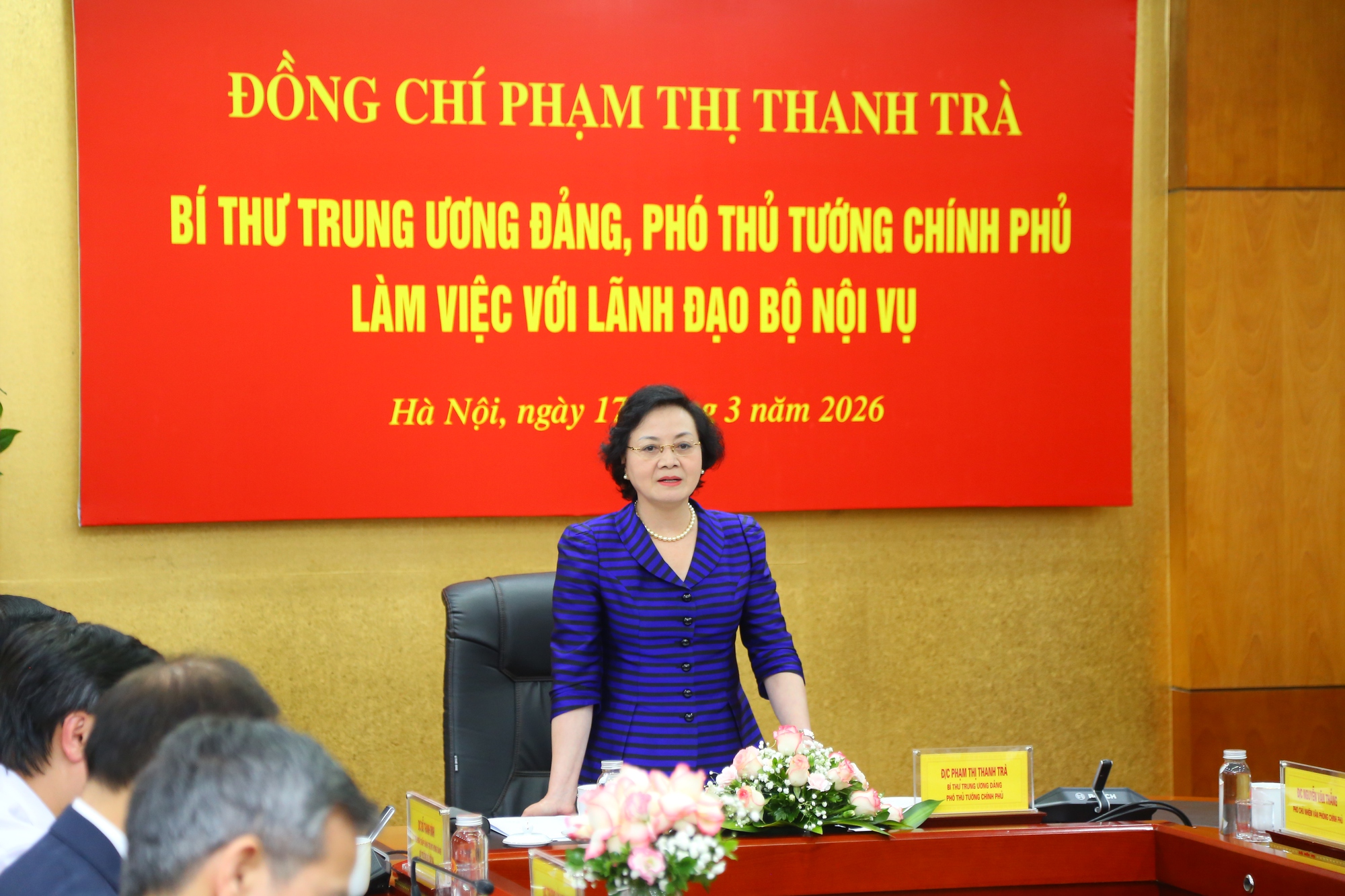 Phó Thủ tướng Phạm Thị Thanh Trà giao nhiệm vụ trọng tâm, cấp bách cho Bộ Nội vụ- Ảnh 2.