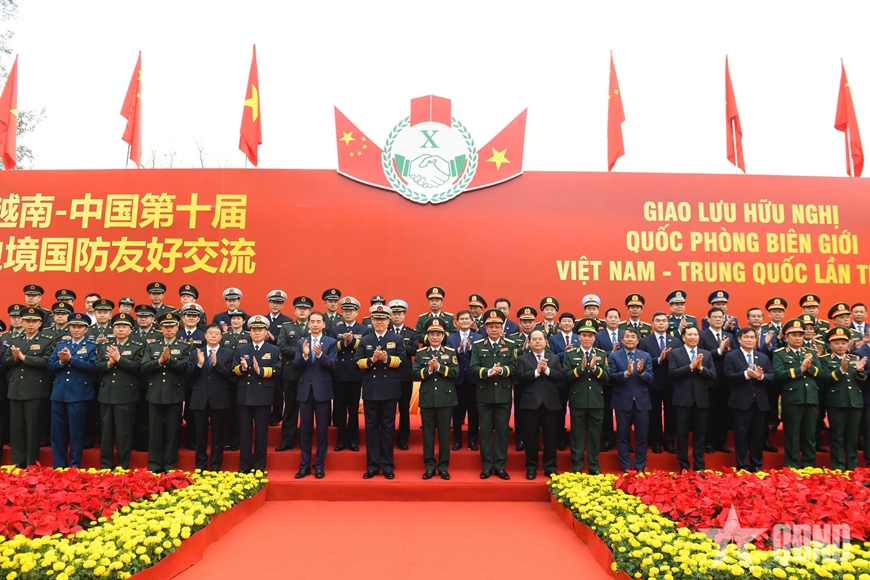 Giao lưu hữu nghị quốc phòng biên giới Việt Nam-Trung Quốc lần thứ 10- Ảnh 2.