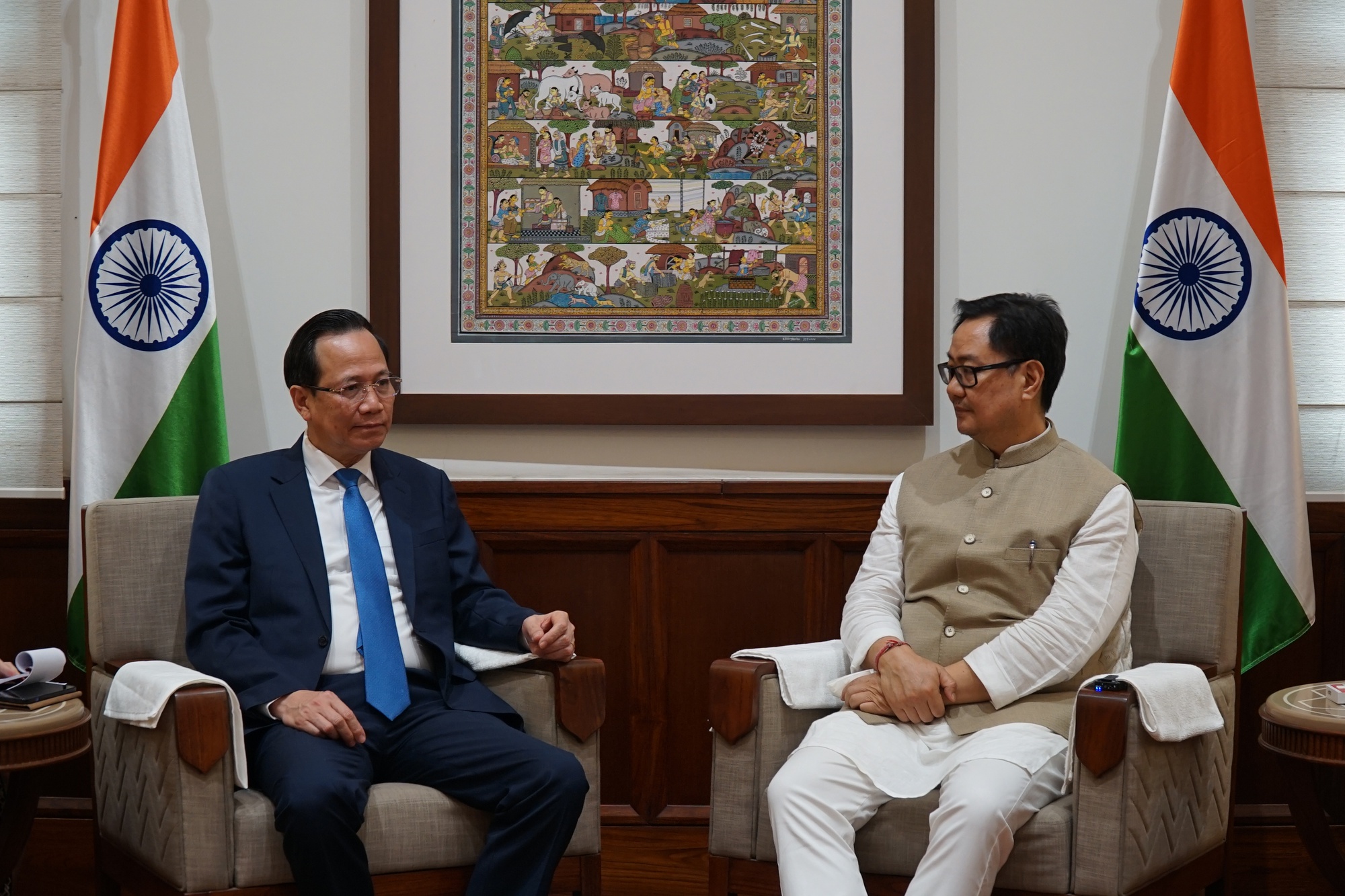 Việt Nam - Ấn Độ: Hợp tác về công tác dân tộc, tôn giáo, hướng tới ký kết MOU- Ảnh 2.