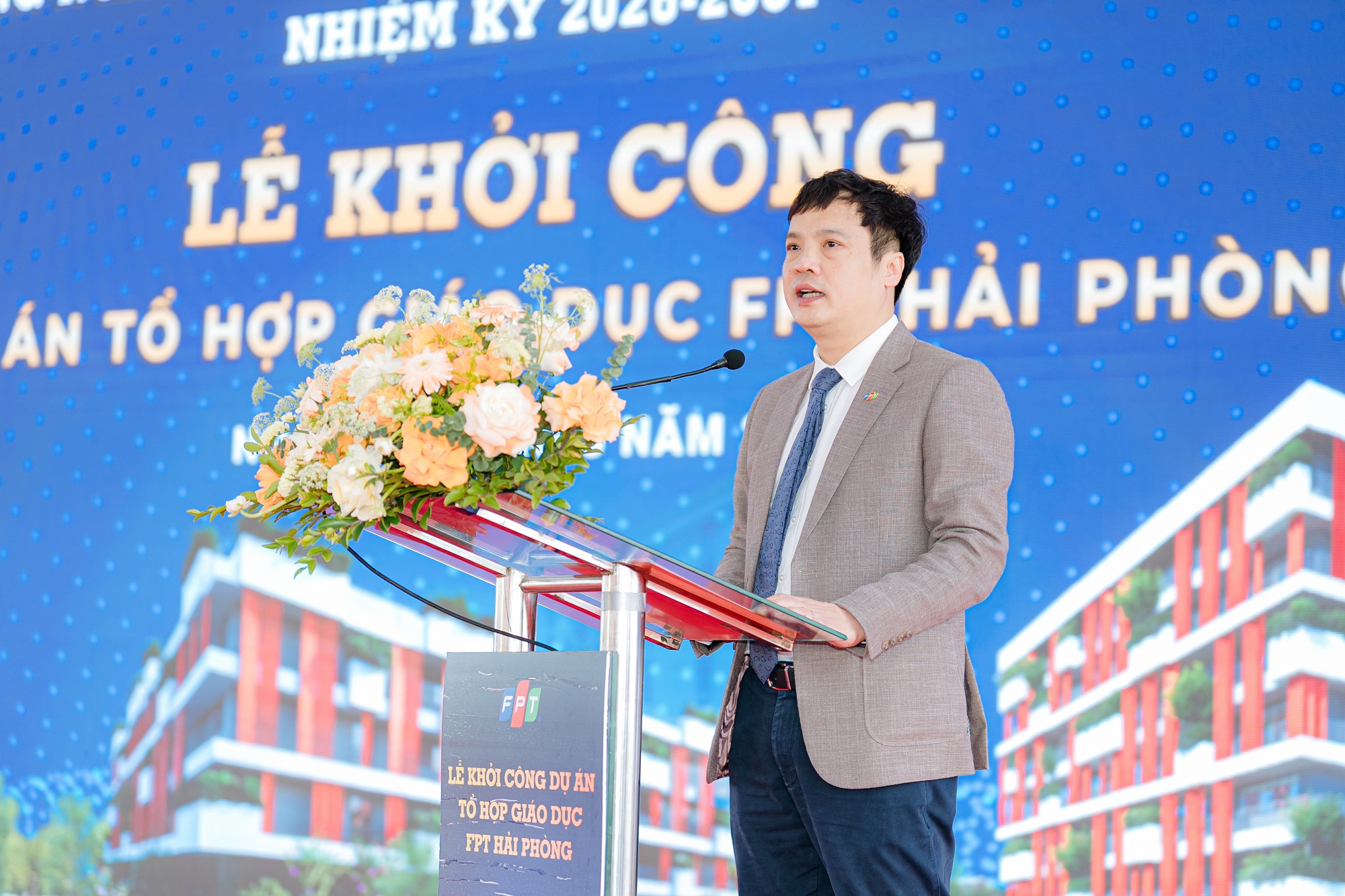 FPT khởi công tổ hợp giáo dục quy mô 5.800 học sinh tại Hải Phòng- Ảnh 3.