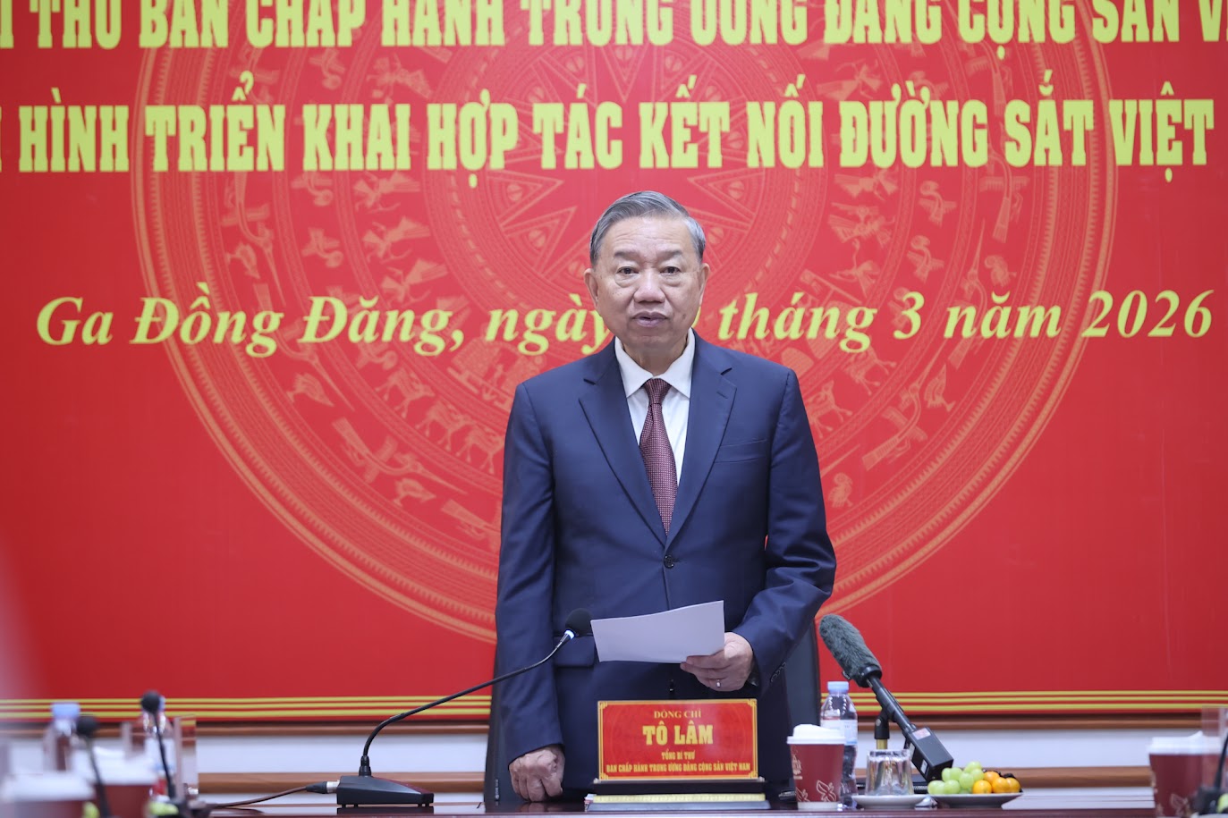 Tổng Bí thư Tô Lâm: Đường sắt kết nối Việt Nam - Trung Quốc phải là một đột phá chiến lược trong hợp tác kinh tế song phương- Ảnh 2.