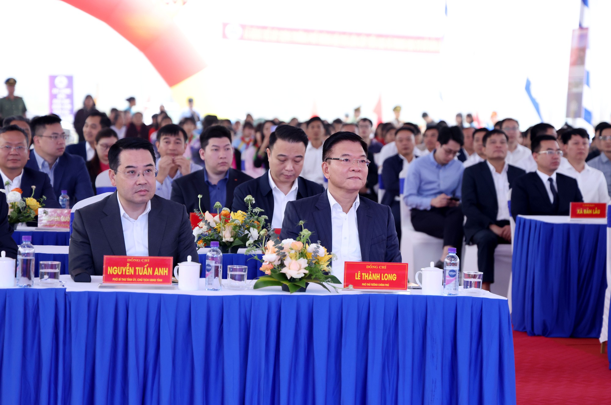 Phó Thủ tướng Lê Thành Long dự khởi công 