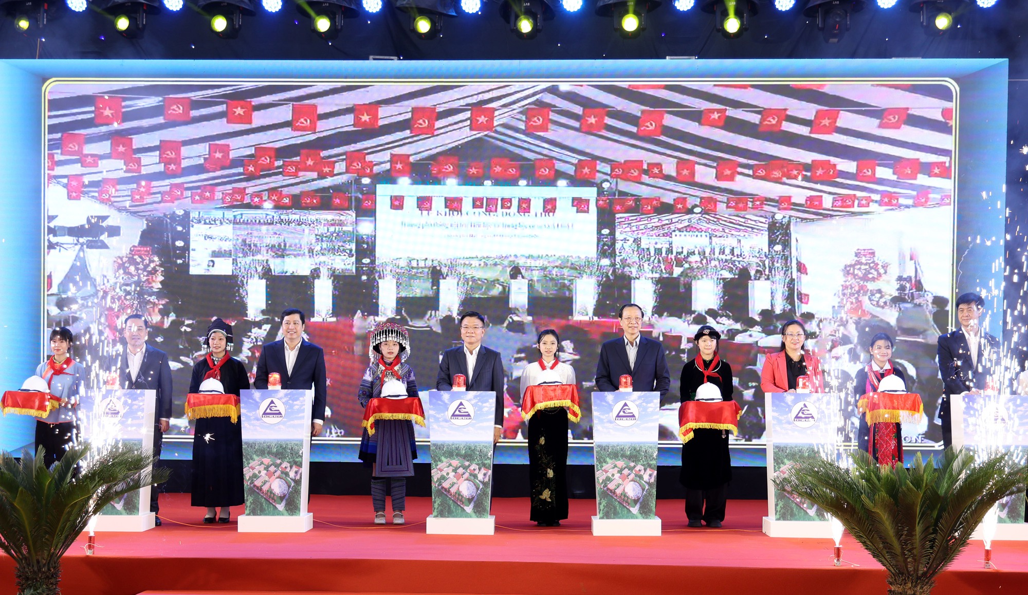 Phó Thủ tướng Lê Thành Long dự khởi công 