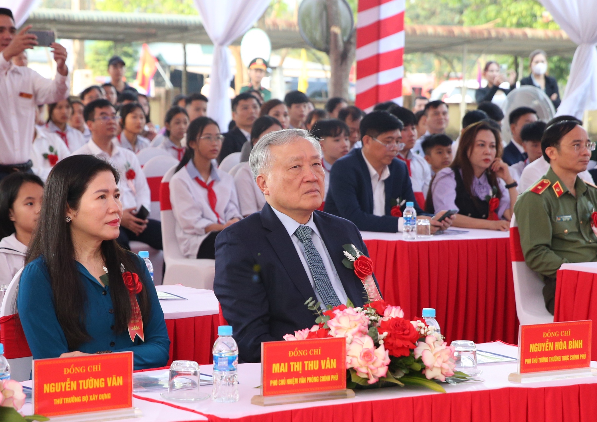 TỔNG THUẬT: Khởi c&ocirc;ng đồng loạt c&aacute;c trường nội tr&uacute; li&ecirc;n cấp v&ugrave;ng bi&ecirc;n giai đoạn 2- Ảnh 9.