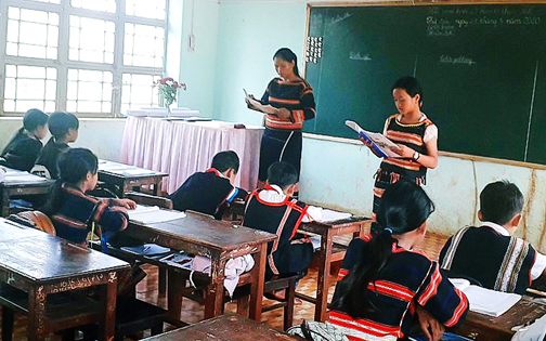 Chương trình giáo dục phổ thông môn Tiếng Raglai cấp tiểu học