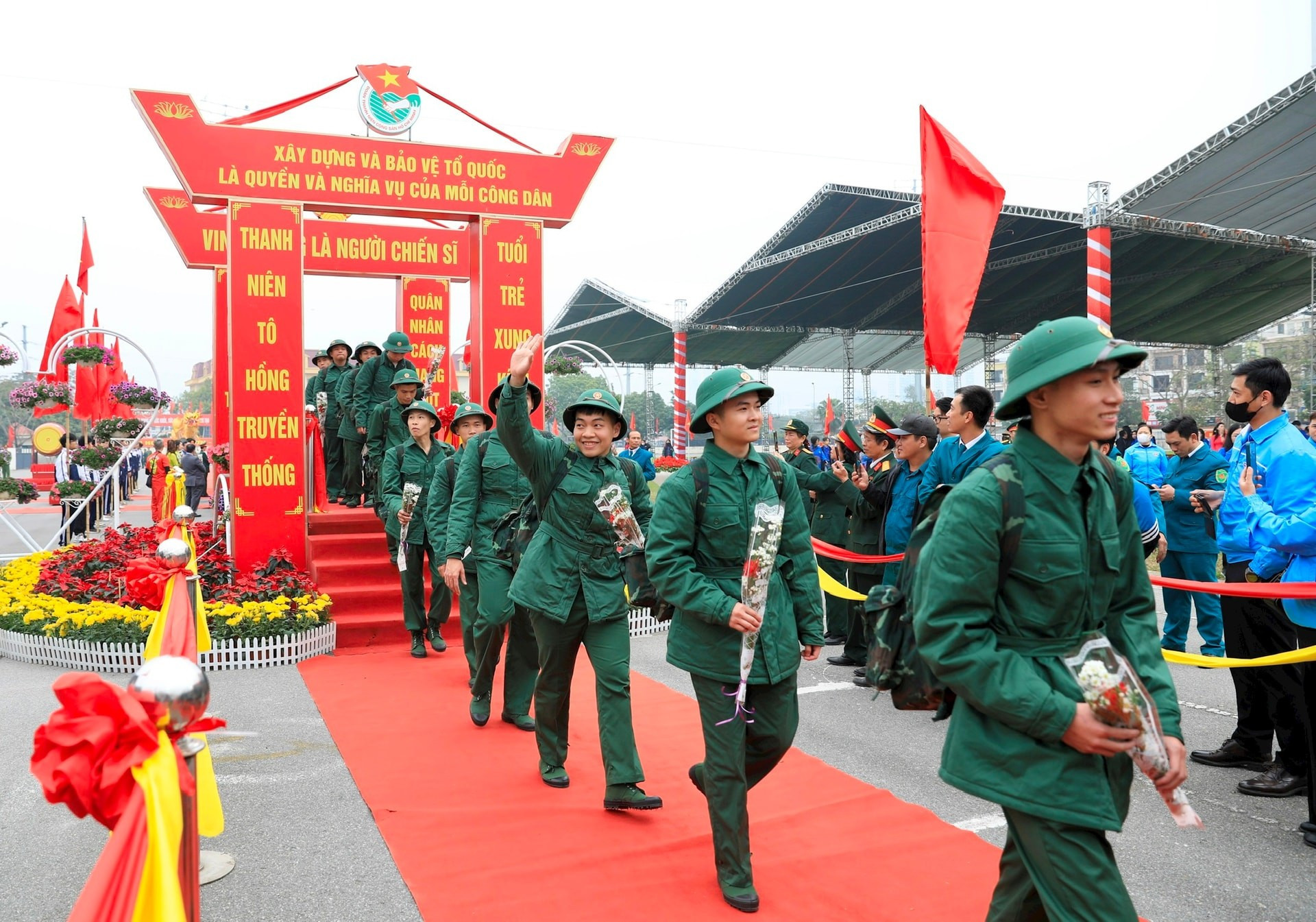 Các địa phương sẵn sàng cho lễ giao nhận quân năm 2026- Ảnh 1.