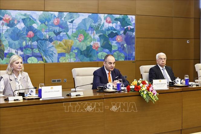 Chủ tịch Quốc hội Trần Thanh Mẫn tiếp Phó Chủ tịch thứ nhất Quốc hội Hy Lạp- Ảnh 3. Chủ tịch Quốc hội Trần Thanh Mẫn tiếp Phó Chủ tịch thứ nhất Quốc hội Hy Lạp- Ảnh 3.