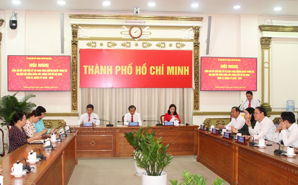 TPHCM công bố 125 người trúng cử đại biểu HĐND Thành phố nhiệm kỳ 2026-2031- Ảnh 1.