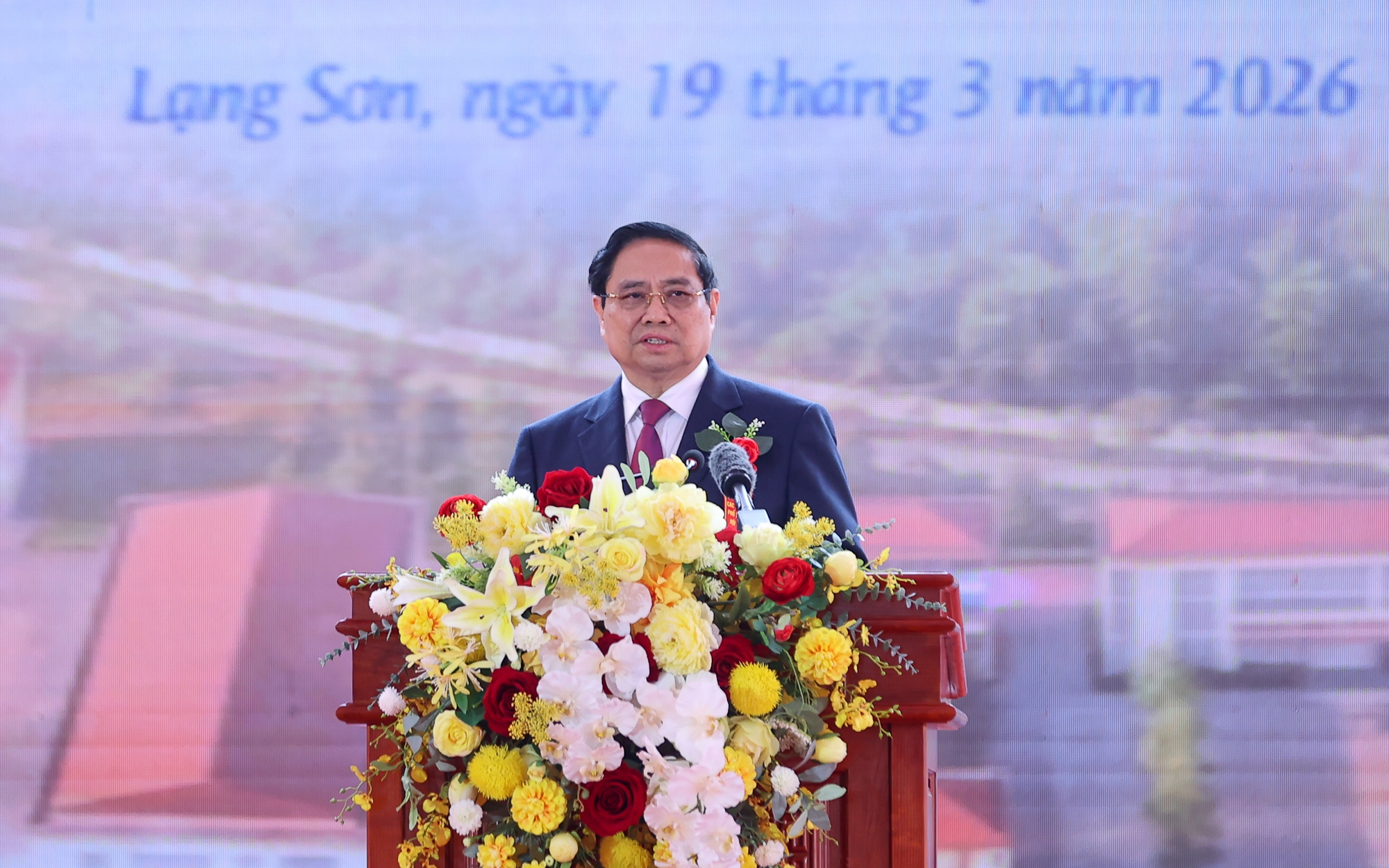 Phát biểu của Thủ tướng Phạm Minh Chính tại Lễ khởi công Trường nội trú liên cấp tại các xã biên giới đất liền