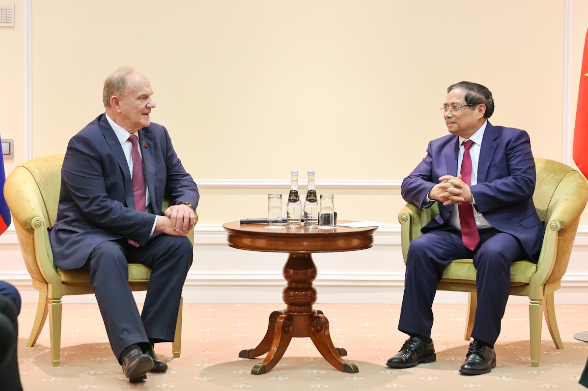 Thủ tướng Phạm Minh Chính tiếp Chủ tịch Đảng Cộng sản Nga- Ảnh 2.