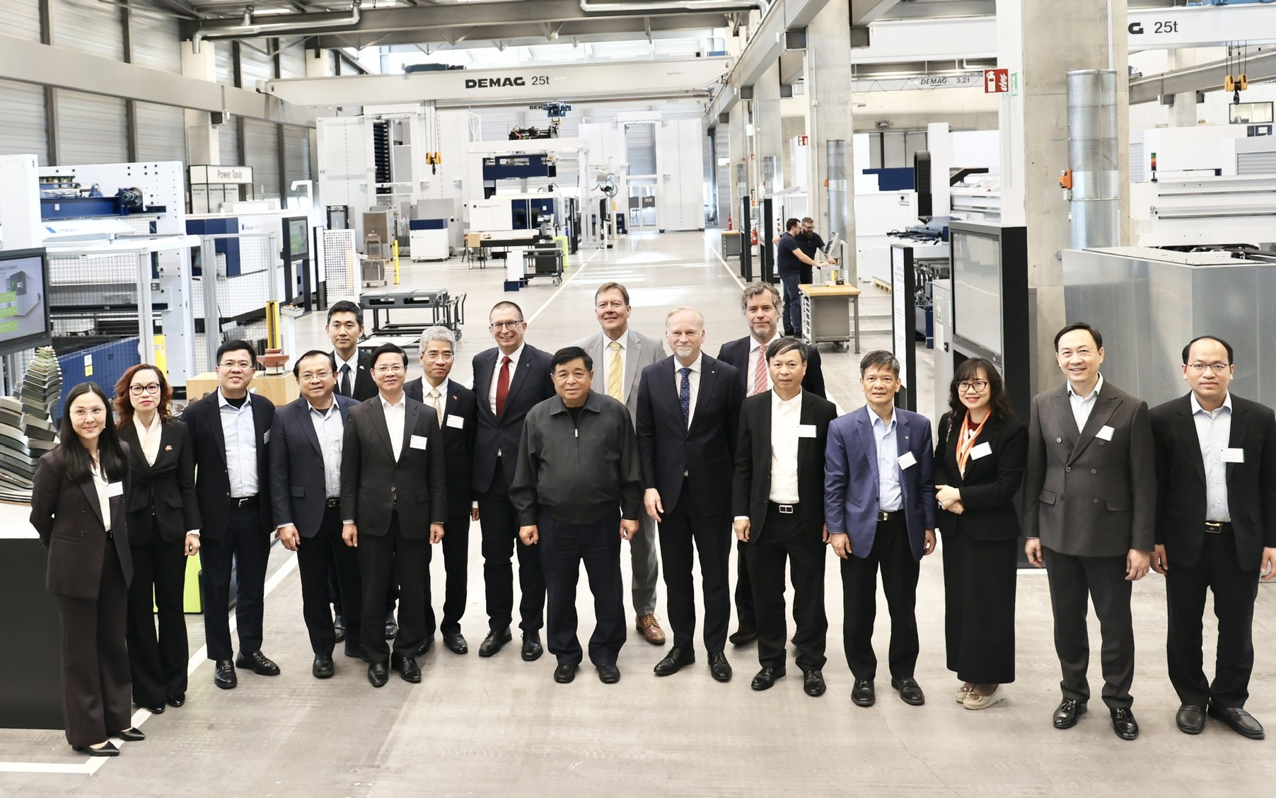 Khuyến khích Tập đoàn TRUMPF mở rộng đầu tư kinh doanh tại Việt Nam