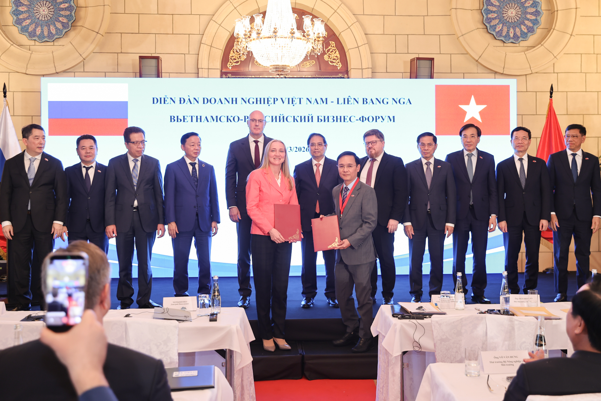 Thủ tướng Phạm Minh Chính dự Diễn đàn doanh nghiệp Việt Nam – Nga- Ảnh 9.