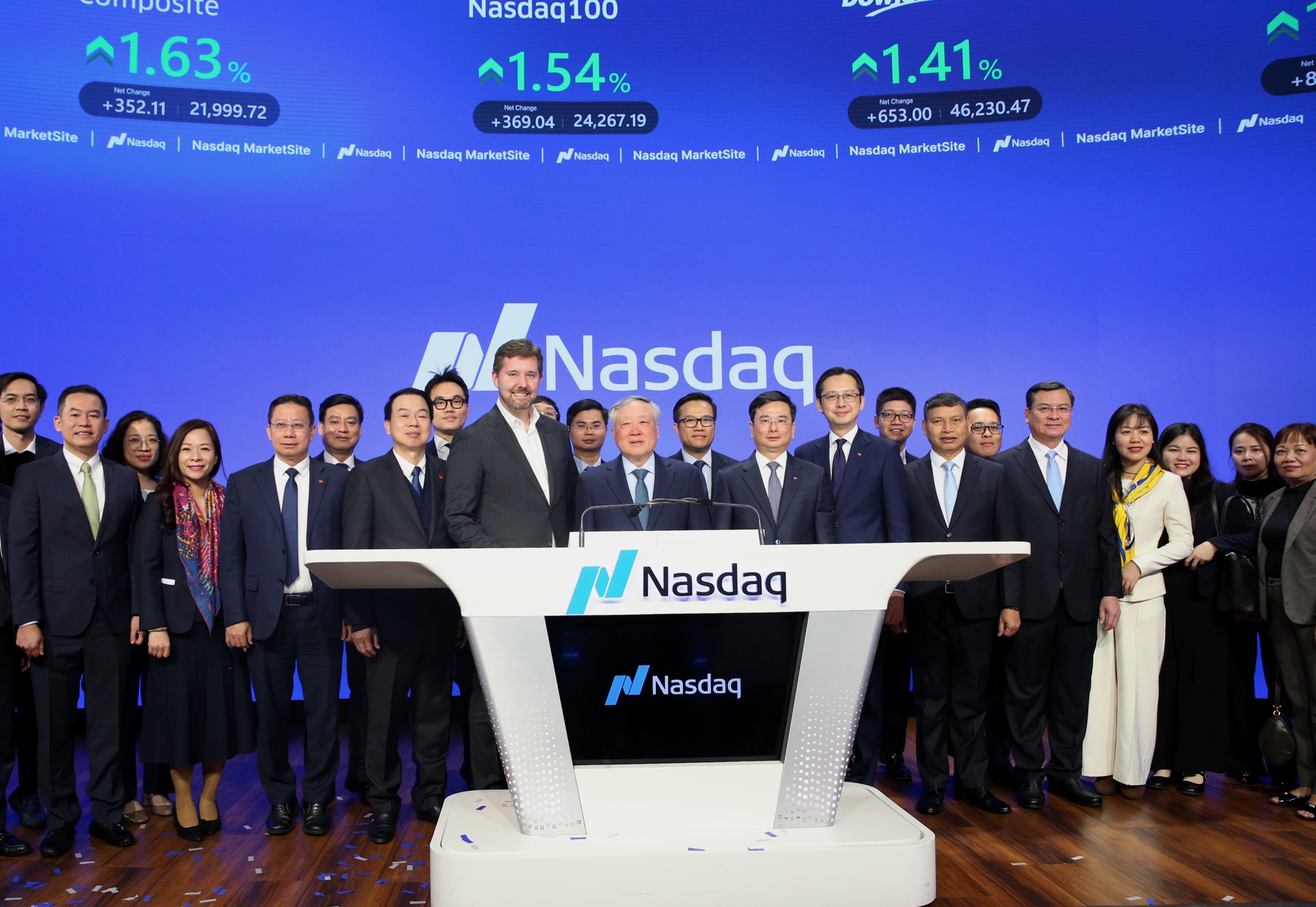 Phó Thủ tướng Thường trực Nguyễn Hòa Bình thăm và làm việc với hai sàn giao dịch chứng khoán lớn của Hoa Kỳ- Ảnh 3.