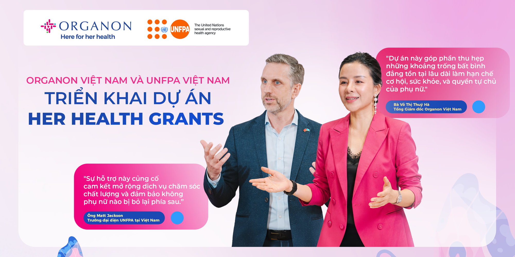 Organon và UNFPA Việt Nam chung tay vì sức khỏe phụ nữ thông qua chương trình Her Health Grants 2026- Ảnh 2. Organon và UNFPA Việt Nam chung tay vì sức khỏe phụ nữ thông qua chương trình Her Health Grants 2026- Ảnh 2.