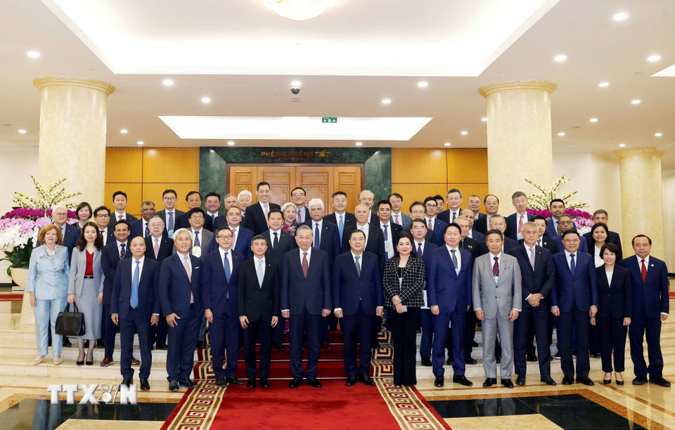 Tổng Bí thư Tô Lâm tiếp lãnh đạo một số tập đoàn quốc tế- Ảnh 6. Tổng Bí thư Tô Lâm tiếp lãnh đạo một số tập đoàn quốc tế- Ảnh 6.