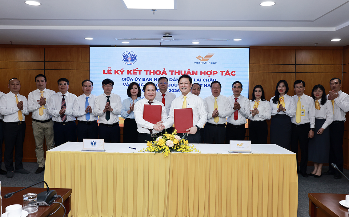 Bưu điện Việt Nam và tỉnh Lai Châu hợp tác tiêu thụ nông sản cho người dân- Ảnh 1.