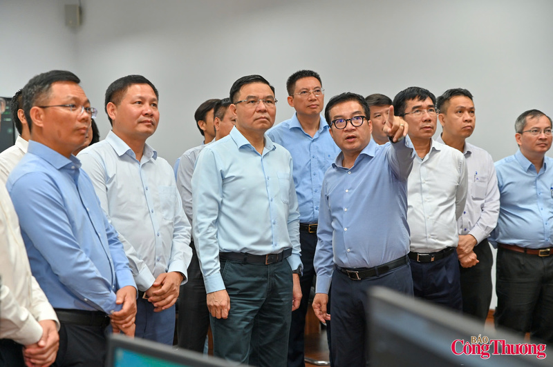 Quyền Bộ trưởng Bộ Công Thương Lê Mạnh Hùng làm việc với Lọc hóa dầu Bình Sơn- Ảnh 2.