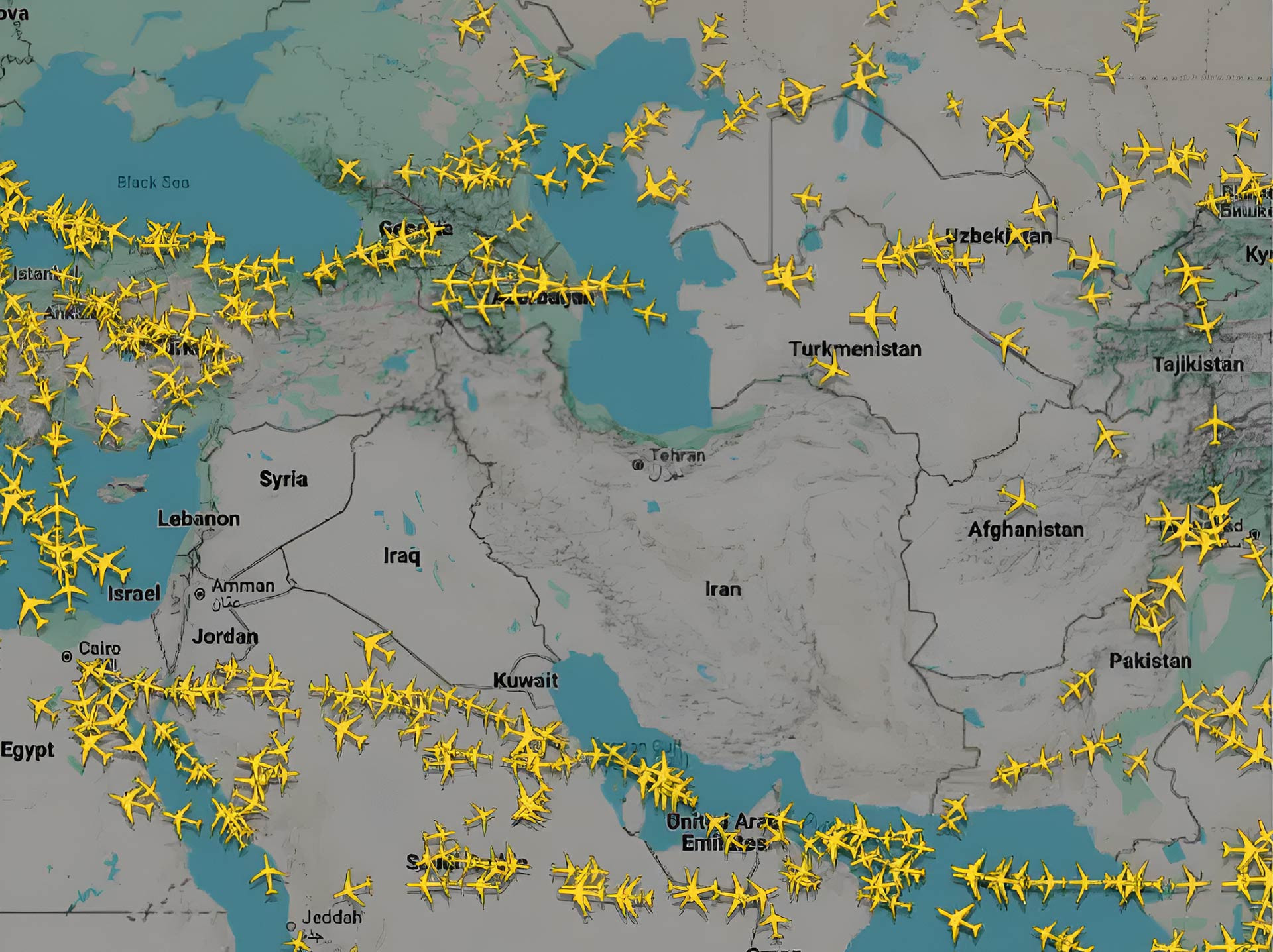Bộ Xây dựng yêu cầu không tổ chức chuyến bay qua khu vực vùng trời Trung Đông- Ảnh 1. Bộ Xây dựng yêu cầu không tổ chức chuyến bay qua khu vực vùng trời Trung Đông- Ảnh 1.