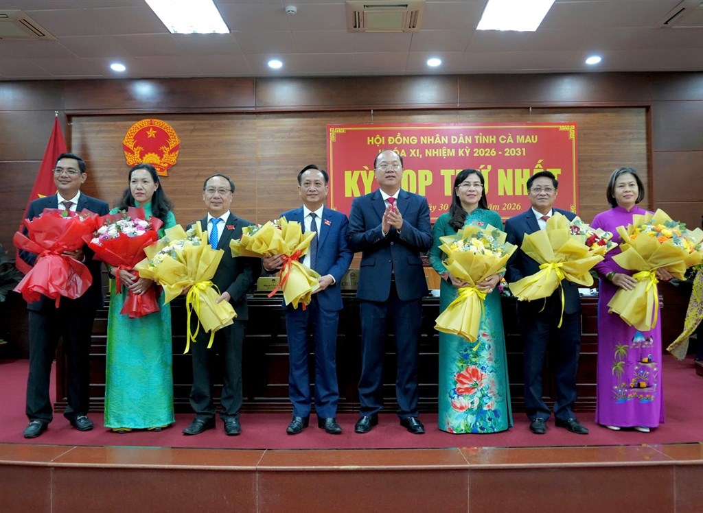 Chủ tịch HĐND, Chủ tịch UBND tỉnh Cà Mau tái đắc cử- Ảnh 1.