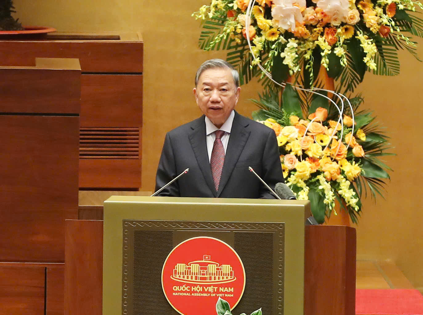 Phát biểu của Tổng Bí thư Tô Lâm tại Hội nghị toàn quốc tổng kết công tác bầu cử- Ảnh 1.