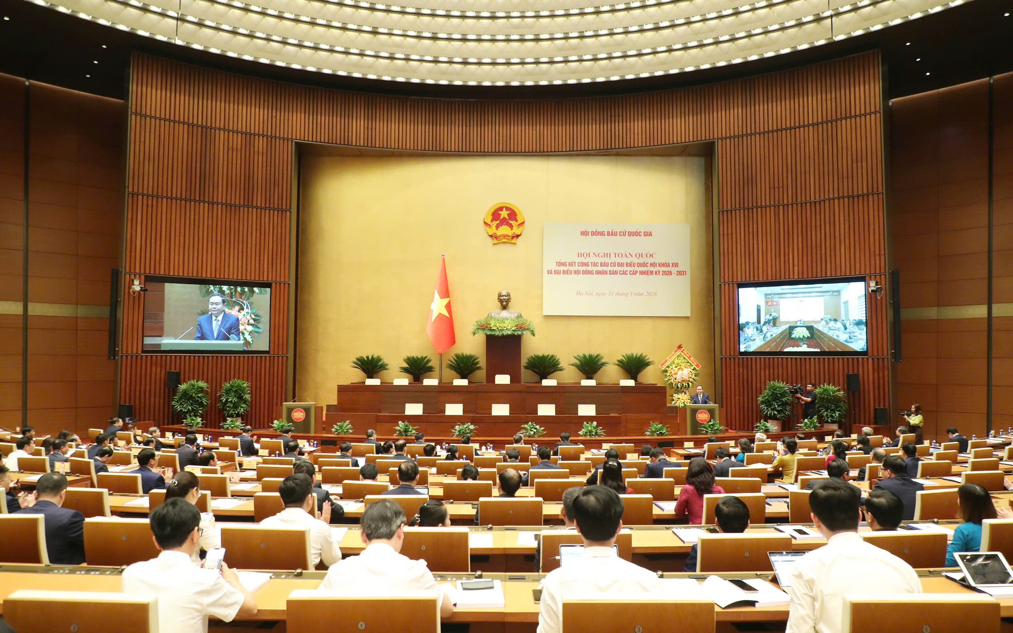 Cuộc bầu cử Quốc hội, HĐND thành công rất tốt đẹp, là ngày hội lớn của toàn dân