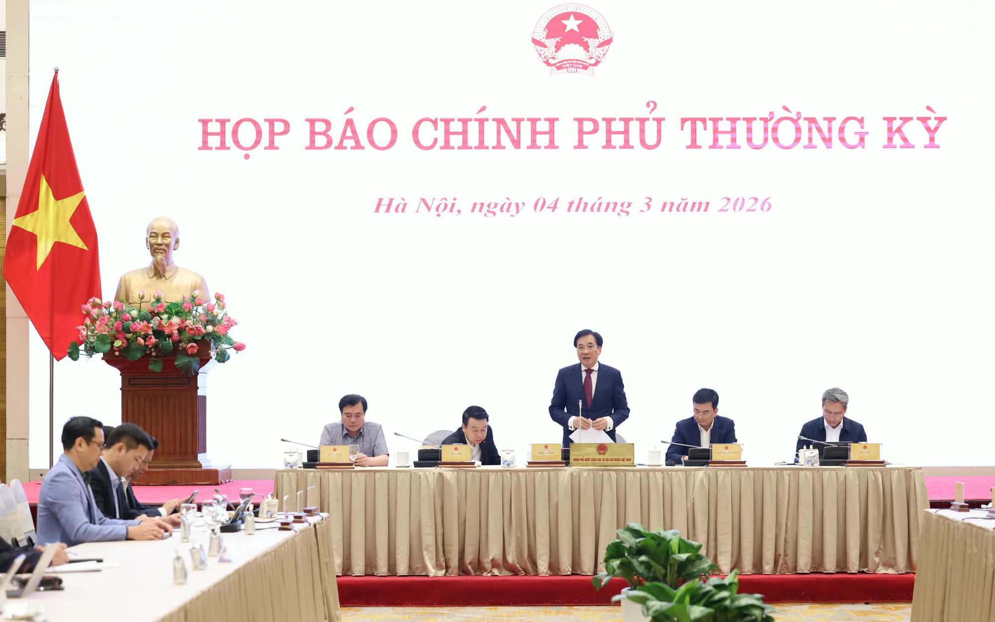 Họp báo Chính phủ thường kỳ tháng 2/2026: Nhiều vấn đề kinh tế được quan tâm
