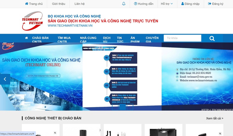 Hơn 4.500 sản phẩm công nghệ chào bán trên Sàn giao dịch KH&CN quốc gia- Ảnh 1.