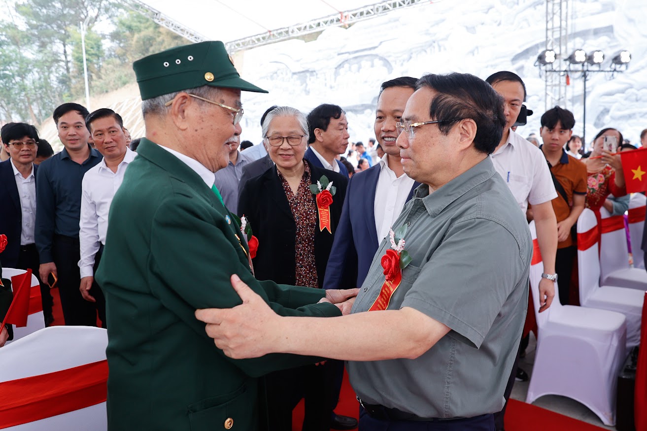 Thủ tướng Phạm Minh Chính dự lễ khánh thành dự án bảo tồn, tôn tạo di tích Him Lam- Ảnh 2.