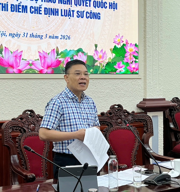 Thí điểm chế định luật sư công: Quy định rõ 2 nhóm đối tượng tham gia- Ảnh 2.