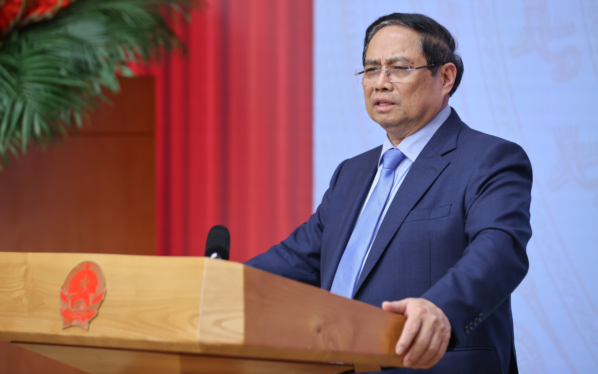 Thủ tướng Phạm Minh Chính chủ trì Hội nghị toàn quốc về phòng chống thiên tai