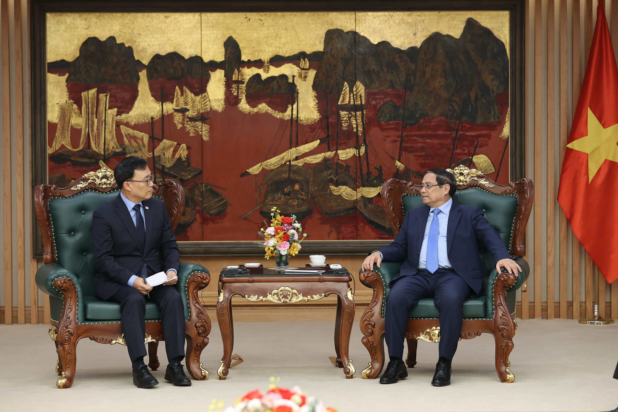 Thủ tướng Phạm Minh Chính tiếp Đại sứ Hàn Quốc- Ảnh 2.
