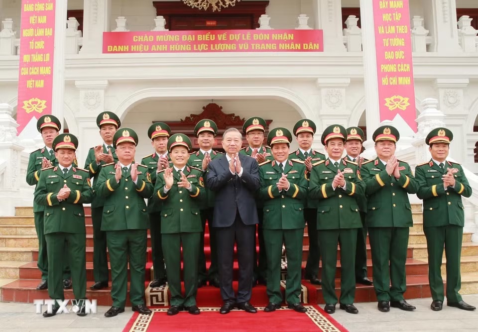 Tổng Bí thư, Chủ tịch nước Tô Lâm: Xây dựng lực lượng vũ trang Quân khu 3 vững mạnh toàn diện- Ảnh 5.
